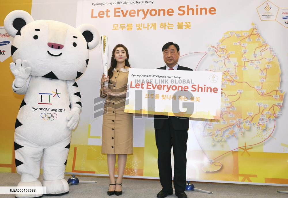 Pyeongchang Olympics torch to be relayed for 2,018 kilometers