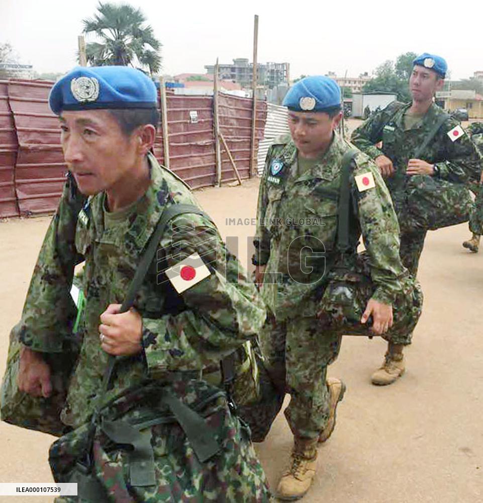 Japan's U.N. peacekeeping troops start leaving S. Sudan