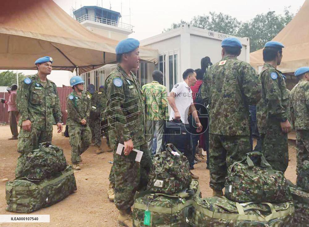 Japan's U.N. peacekeeping troops start leaving S. Sudan