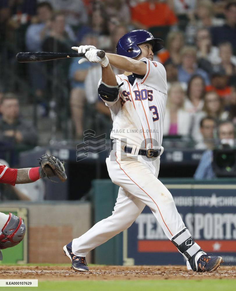 Baseball: Aoki gets 2 hits in Astros' loss to Angels