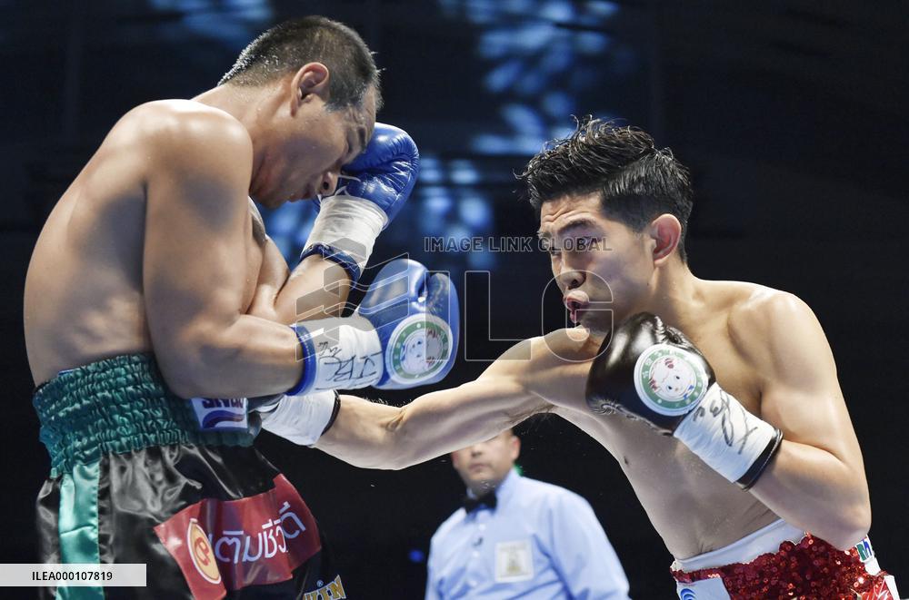 Boxing: Ioka matches Gushiken's record with 14th career title fight win