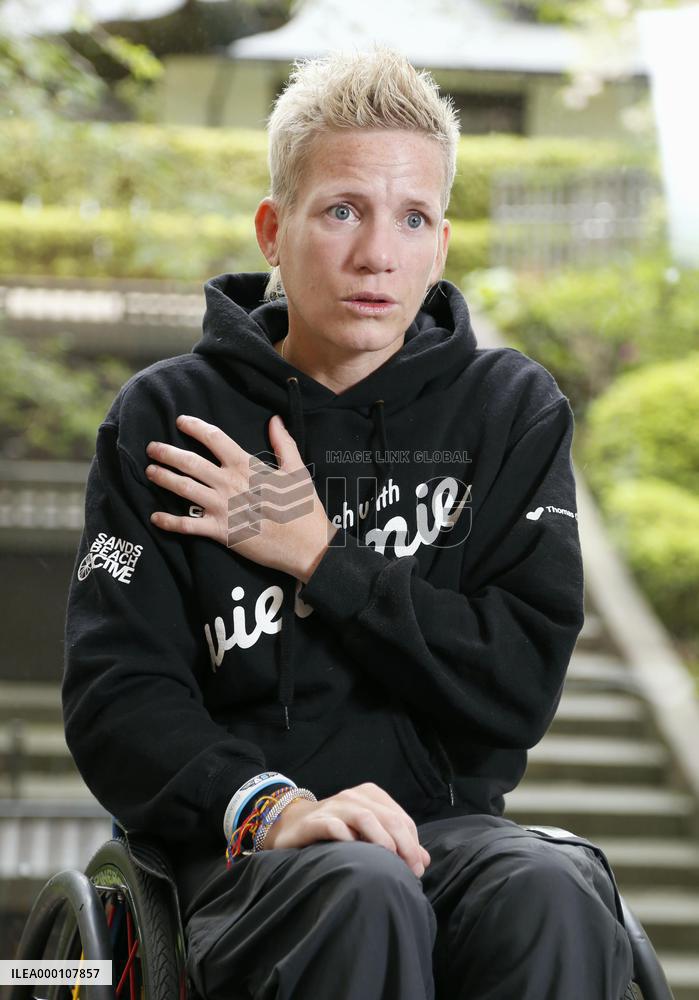 Getting the most out of life, Paralympian fulfills Japanese dream