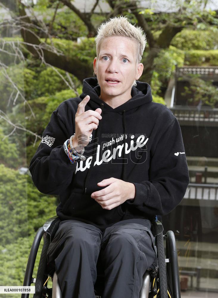 Getting the most out of life, Paralympian fulfills Japanese dream