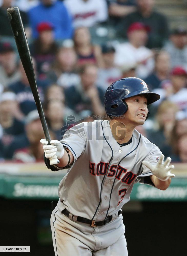 Baseball: Aoki gets 3 hits as Astros beat Indians