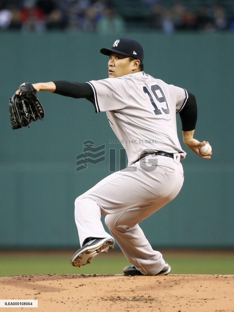 Baseball: Tanaka throws shutout as Yankees beat Red Sox