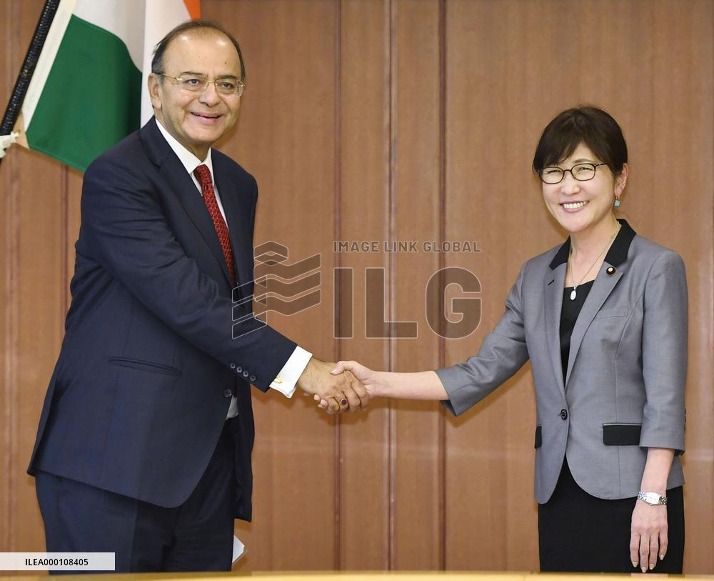 Japan, India defense ministers share concerns over N. Korea