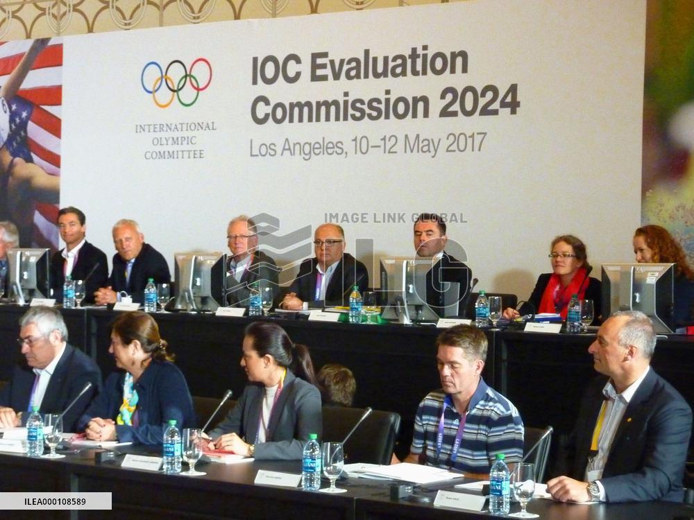 IOC Evaluation Commission visits Los Angeles