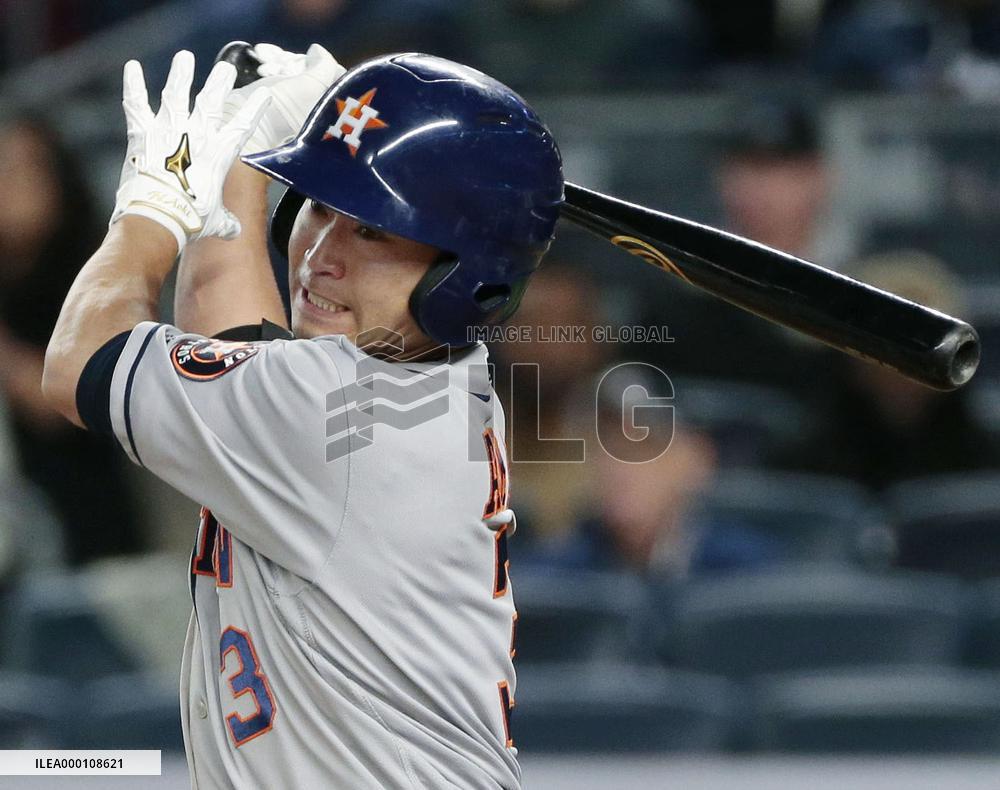 Baseball: Astros beat Yankees for 4th win in row