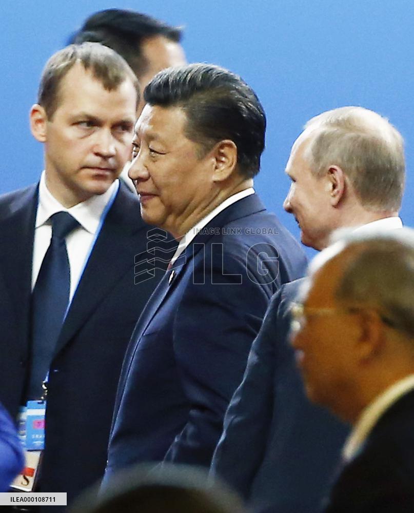 China's Xi calls for new world order as he opens Silk Road summit
