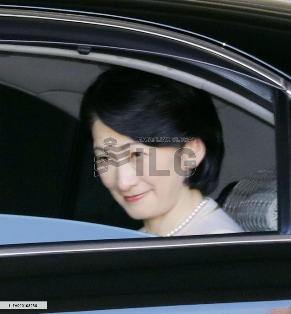 Princess Kiko visits Sapporo
