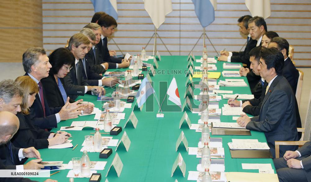 Japan, Argentina agree in principle on investment pact