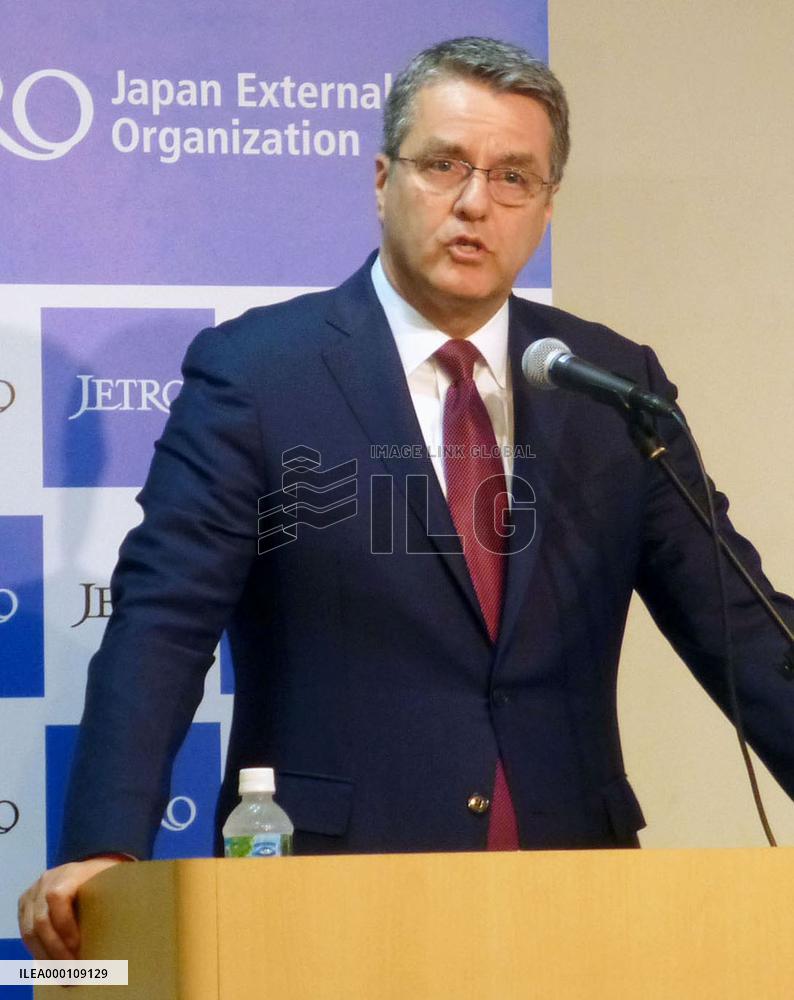 WTO chief says multilateral trade creates jobs, vows talks with U.S.