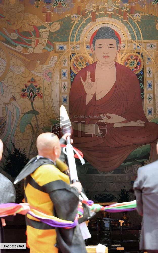 Yakushiji Temple celebrates completion of restoration work