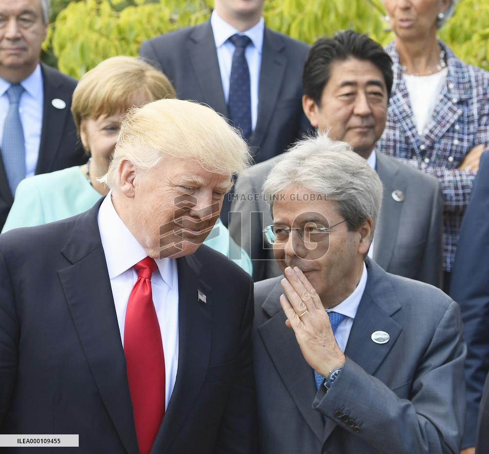 G-7 summit in Taormina, Italy