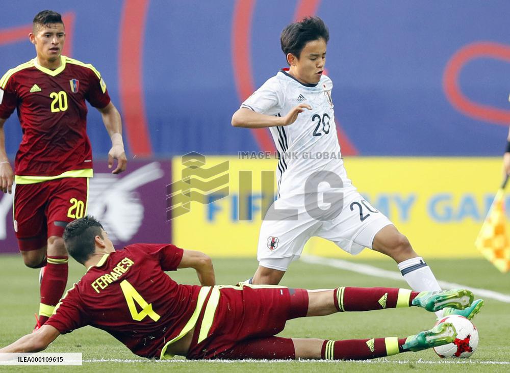 Soccer: Venezuela-Japan in U-20 World Cup round of 16