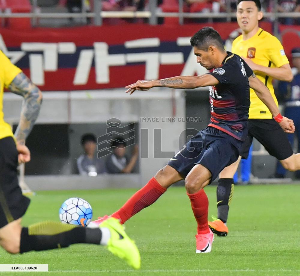 Soccer: Kashima Antlers vs Guangzhou Evergrande FC in ACL
