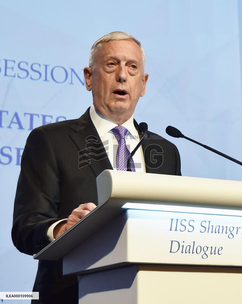 Mattis vows U.S. role in Asia, more pressure on N. Korea