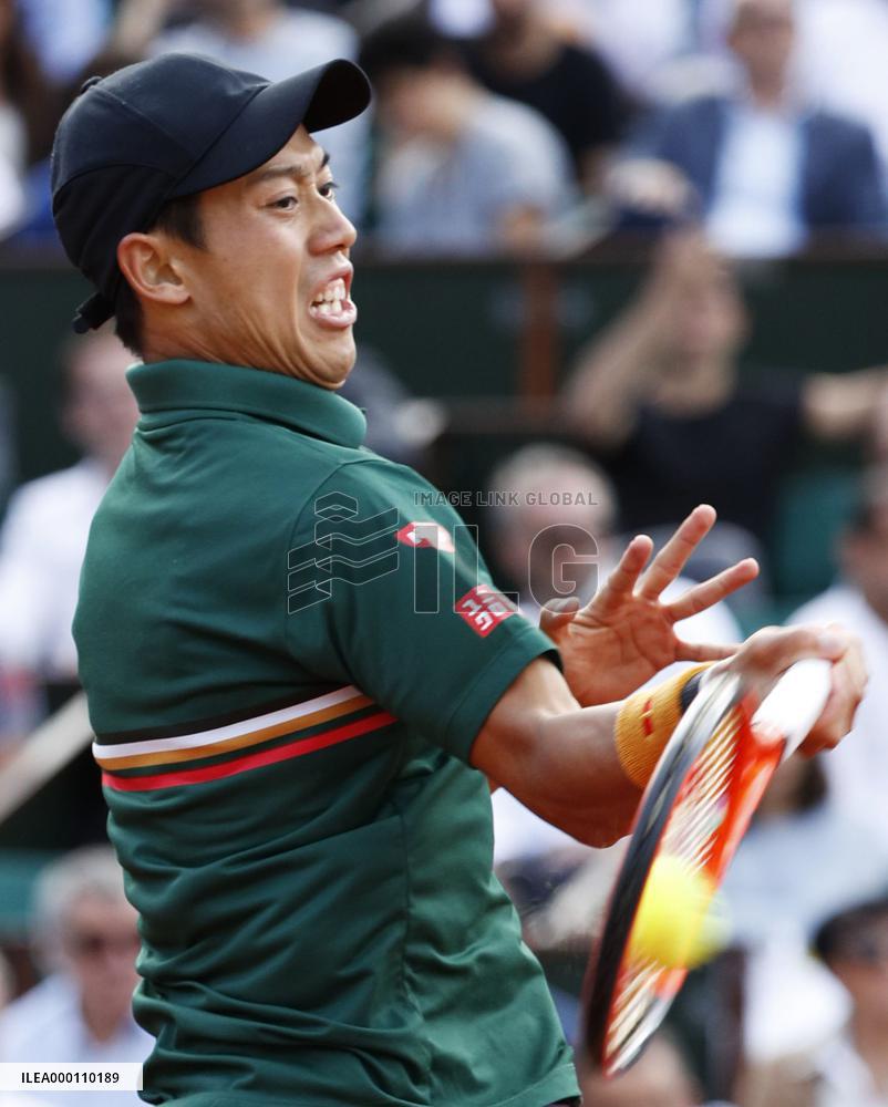 Tennis: Nishikori loses to Murray in French Open q'finals