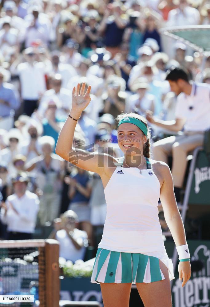 Tennis: Latvia's Jelena Ostapenko wins French Open