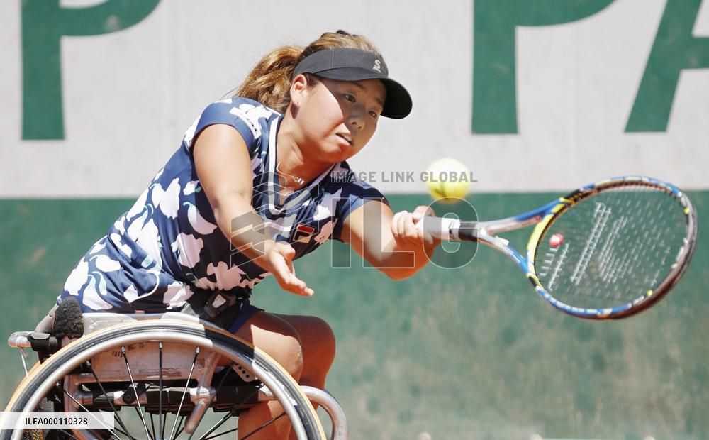 Tennis: Kamiji wins 2nd French Open title