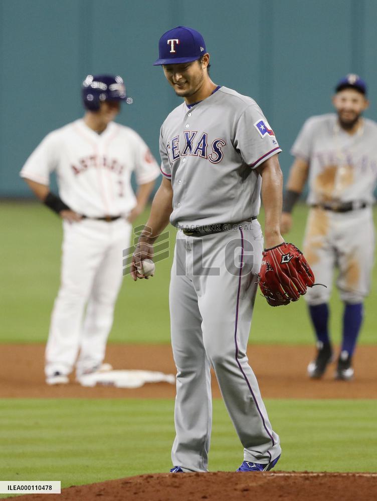 Baseball: Darvish starts in Rangers-Astros game