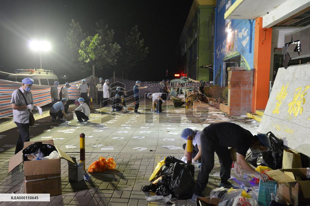 At least 8 killed in blast at kindergarten in eastern China
