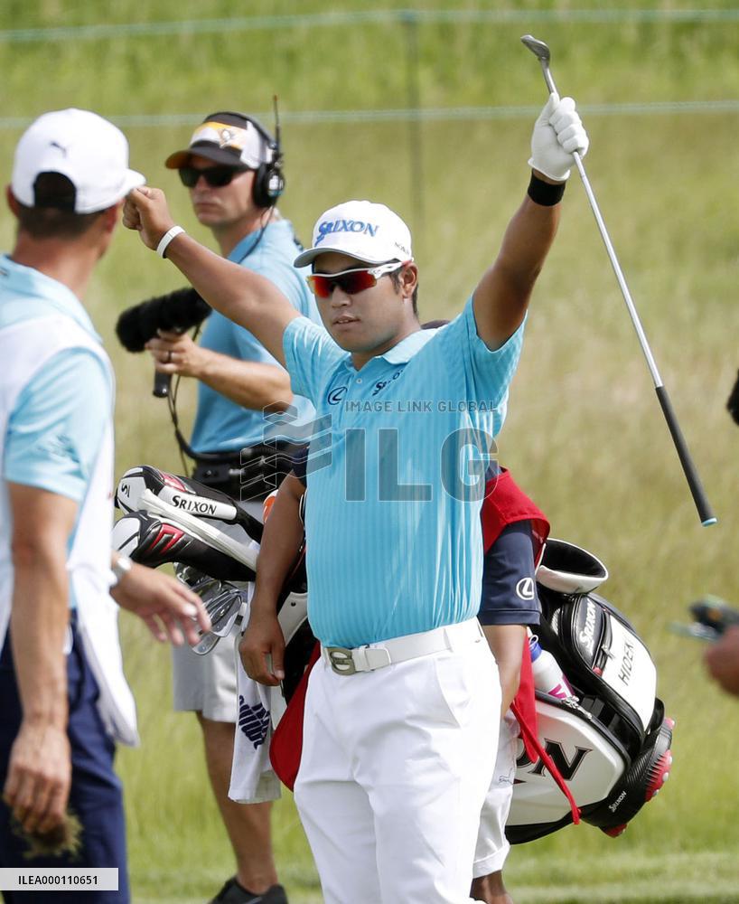 Golf: Matsuyama at U.S. Open 1st round