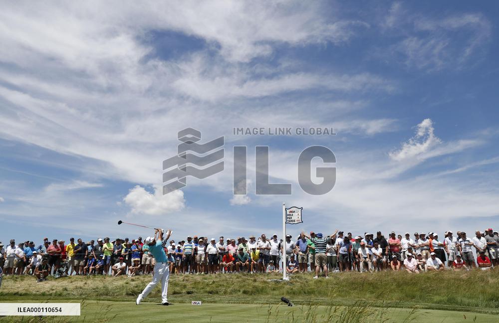 Golf: Matsuyama at U.S. Open 1st round