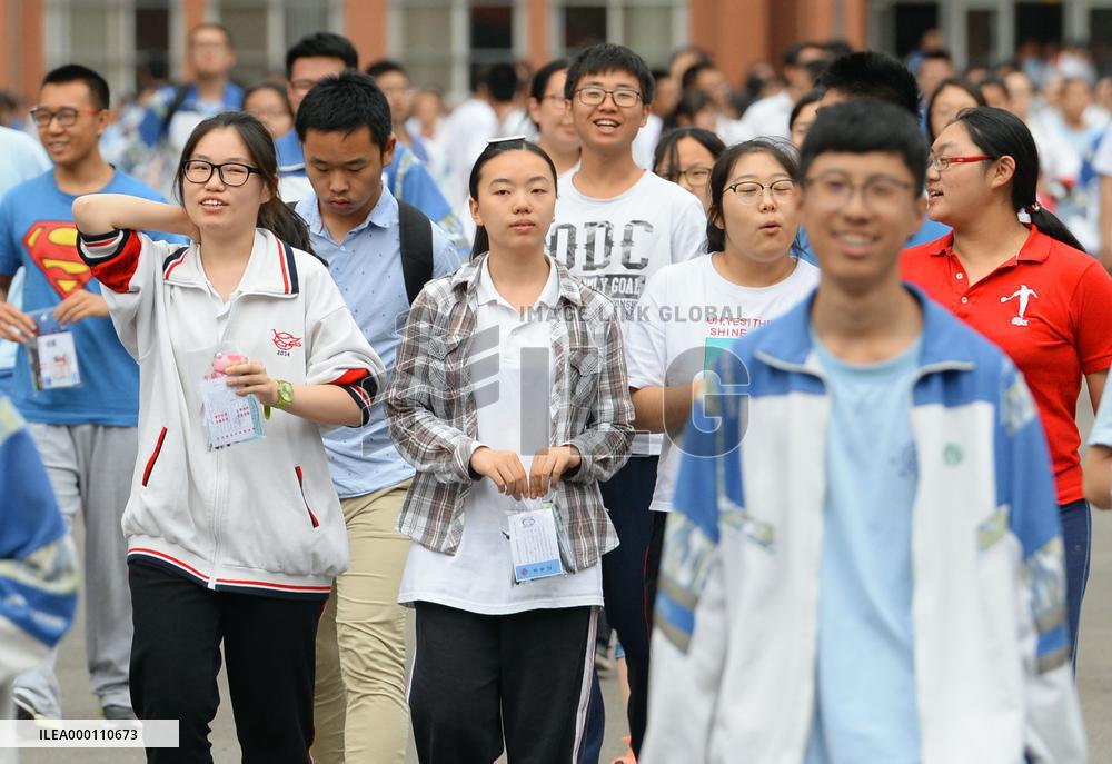 College entrance exams conducted across China