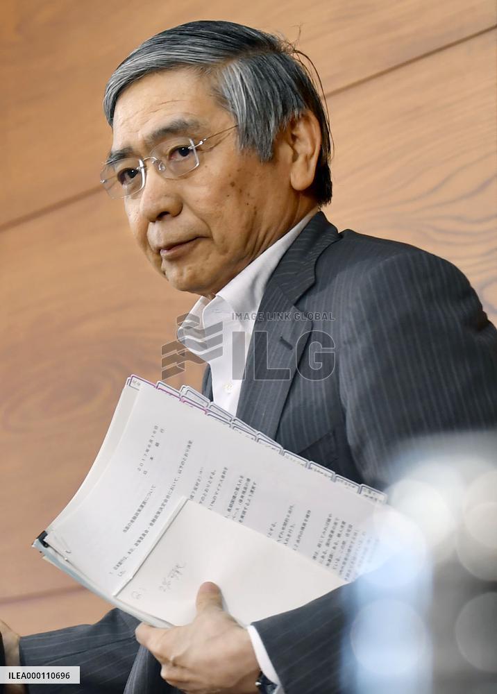 BOJ keeps monetary policy unchanged, Kuroda quiet on exit strategy