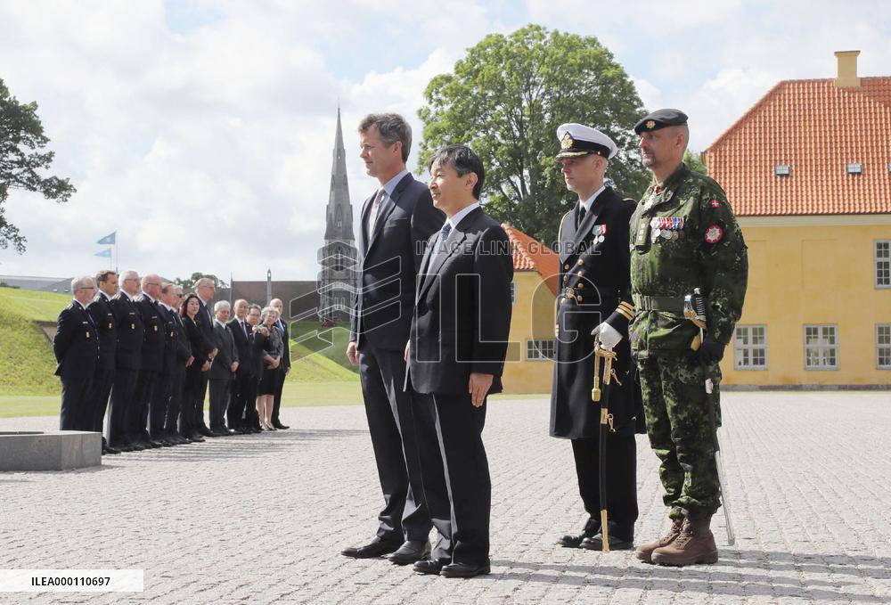 Japan crown prince appreciates Denmark's post-disaster support