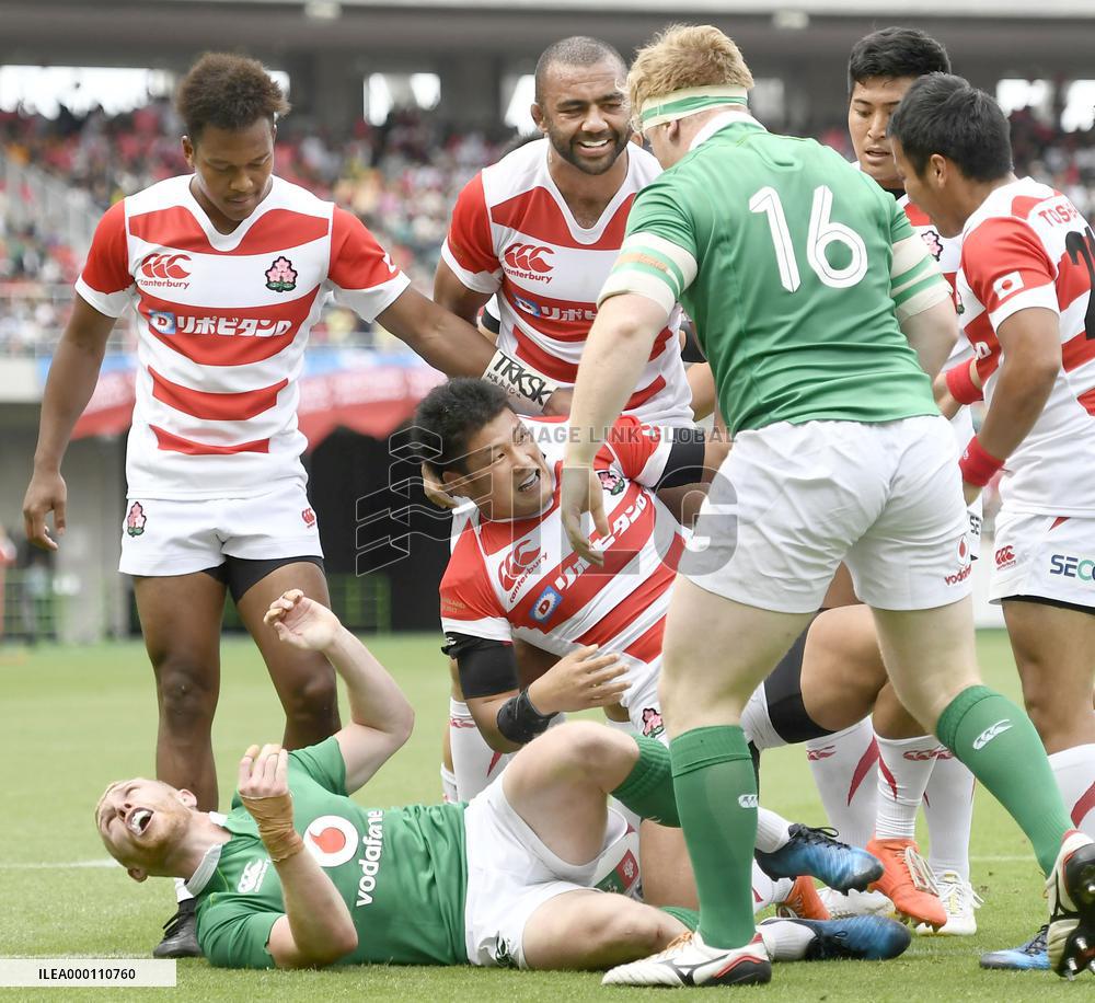 Rugby: Japan blown away by rampant Ireland