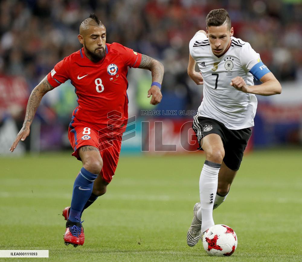Soccer: Chile, Germany draw 1-1