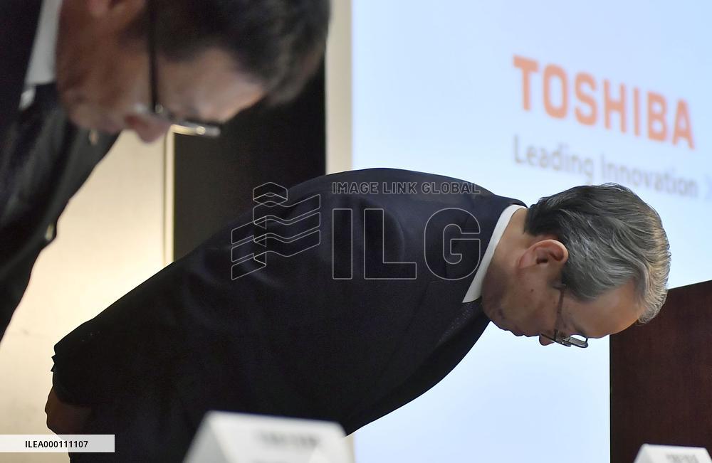 Toshiba to be demoted to 2nd Section on Tokyo bourse