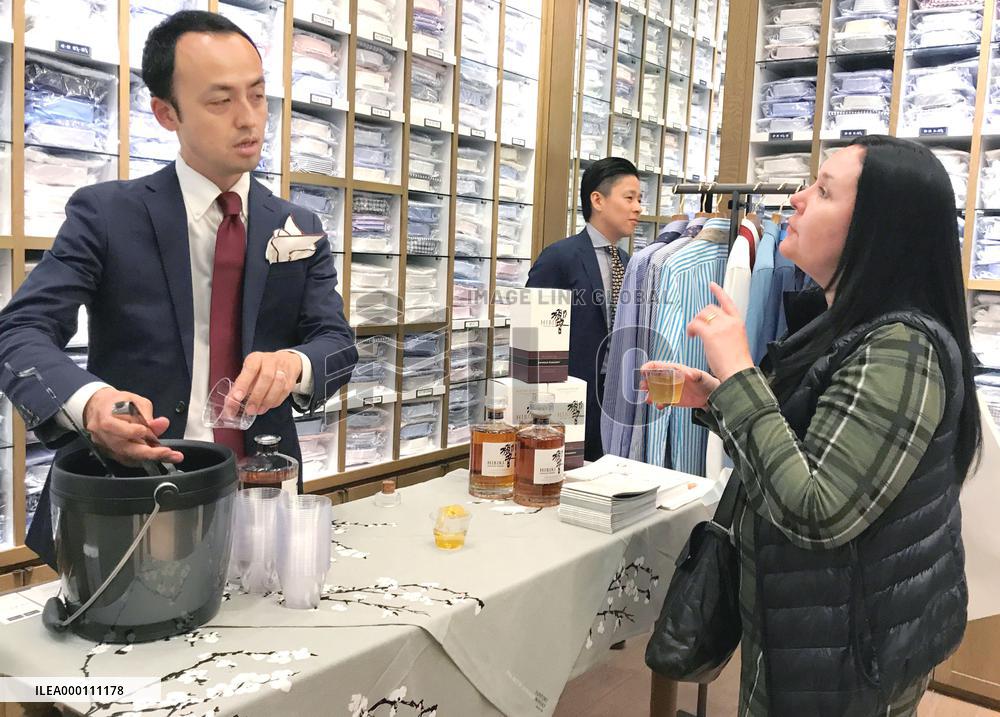 U.S. thirst rises for Japanese whisky