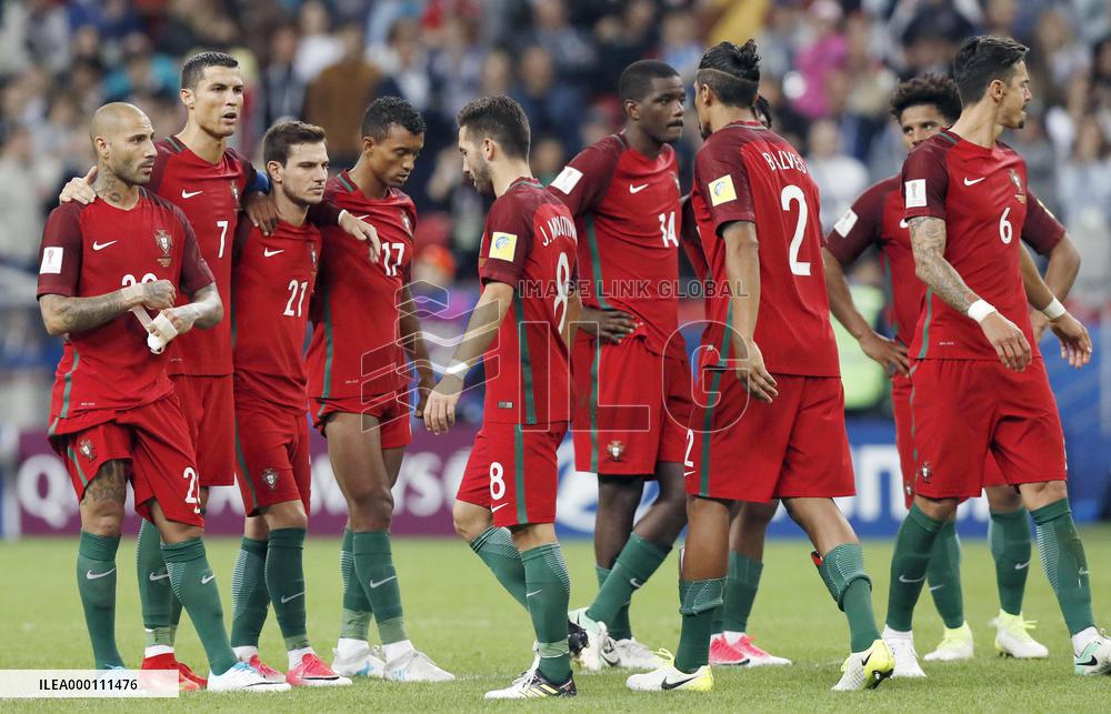 Soccer: Chile beat Portugal on pens to reach Cup final