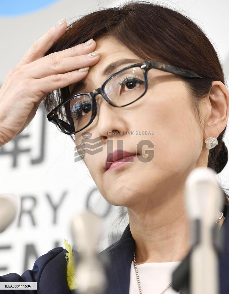 Japanese defense minister apologizes over election campaign remark