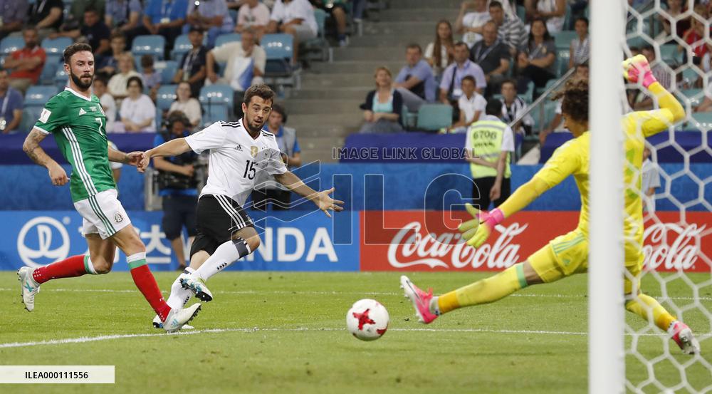 Soccer: Germany set up Confederations Cup final with Chile