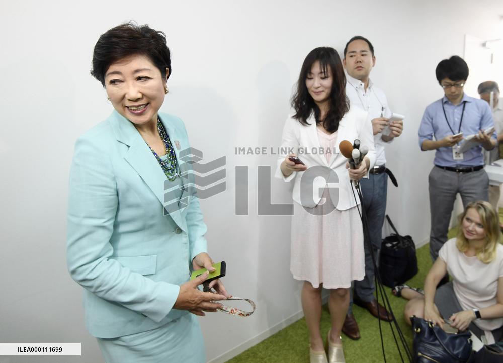 Koike camp sweeps Tokyo assembly race, beats Abe's LDP