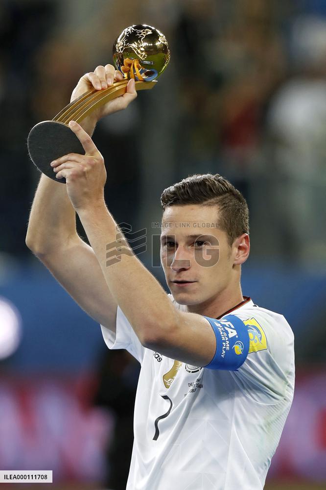 Soccer: Germany win 1st Confederations Cup title