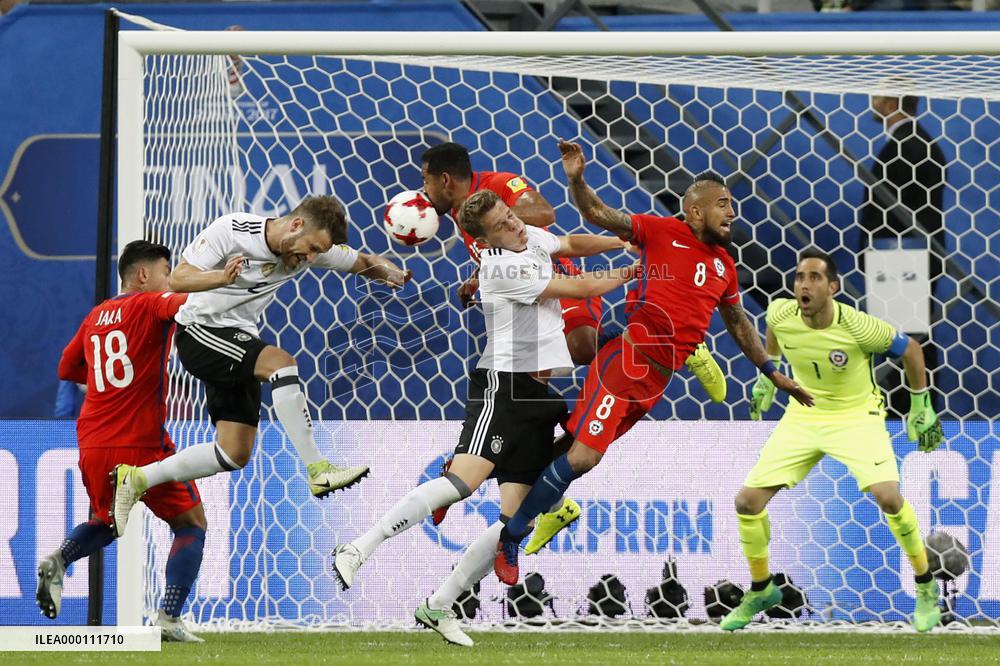 Soccer: Germany win 1st Confederations Cup title