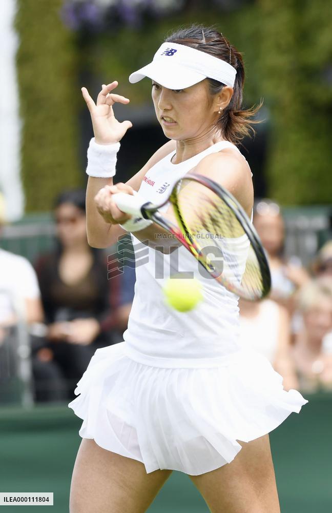 Japan's Doi eliminated in Wimbledon 1st round