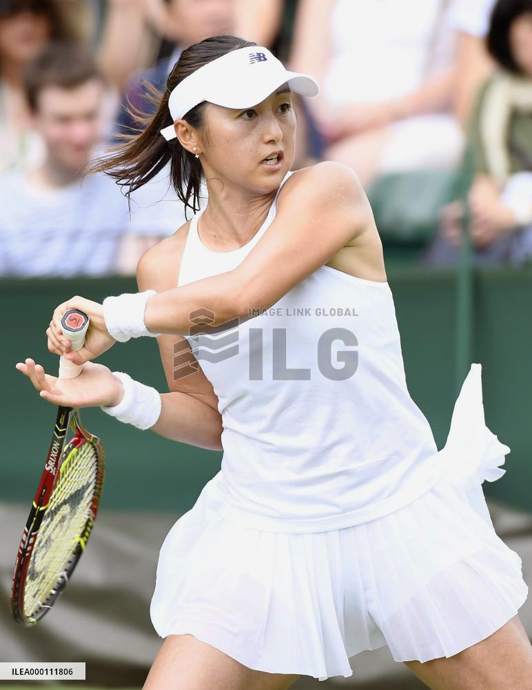 Japan's Doi eliminated in Wimbledon 1st round