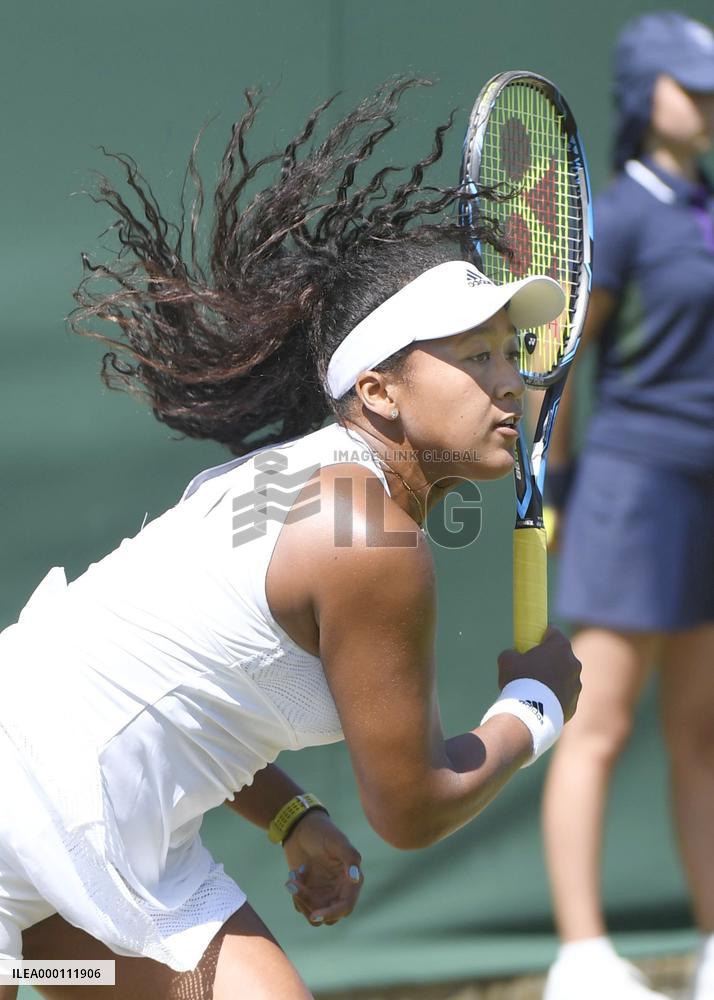 Tennis: Japan's Osaka through to Wimbledon 3rd round