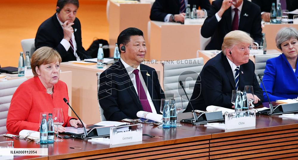 G-20 summit in Hamburg, Germany