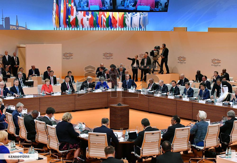 G-20 summit in Hamburg, Germany