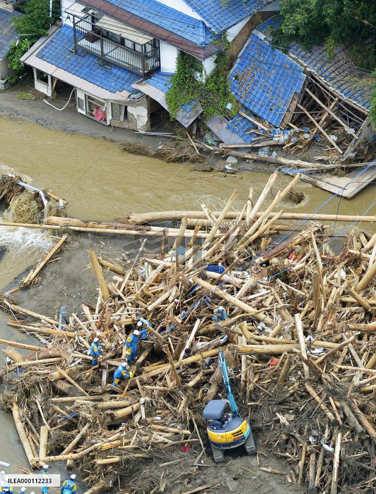 Torrential rain hits southwestern Japan