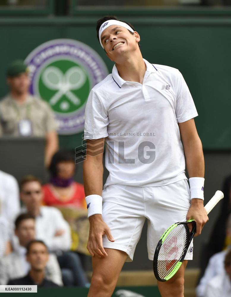 Tennis: Raonic loses to Federer in Wimbledon q'finals