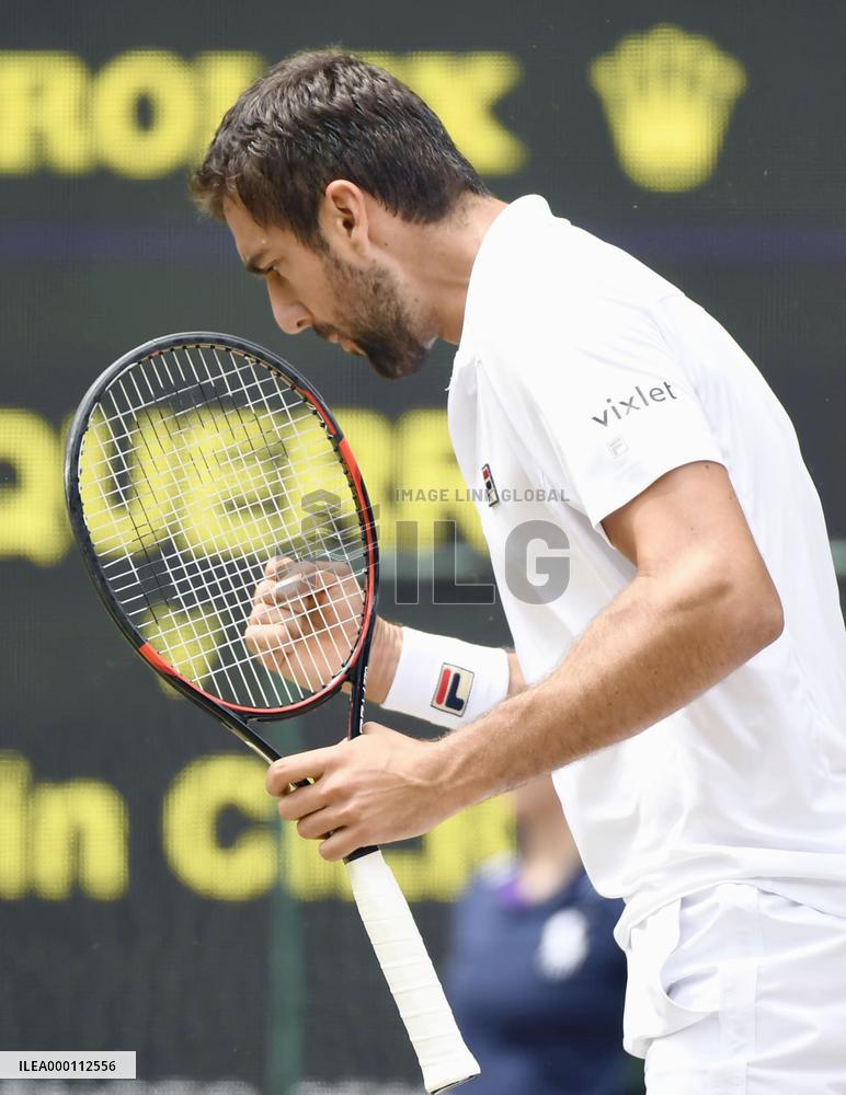 Cilic vs. Querrey in Wimbledon semi