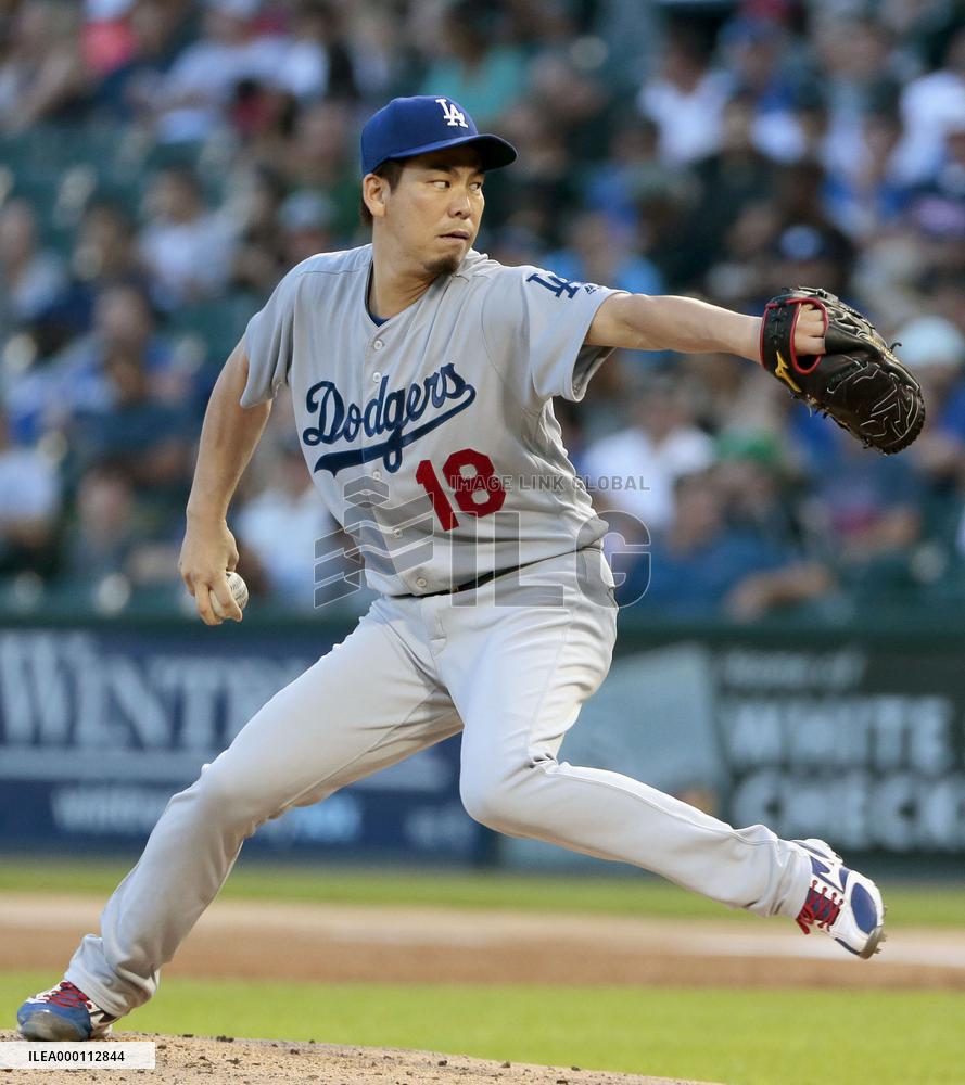 Baseball: Maeda gets 8th win as Dodgers beat ChiSox